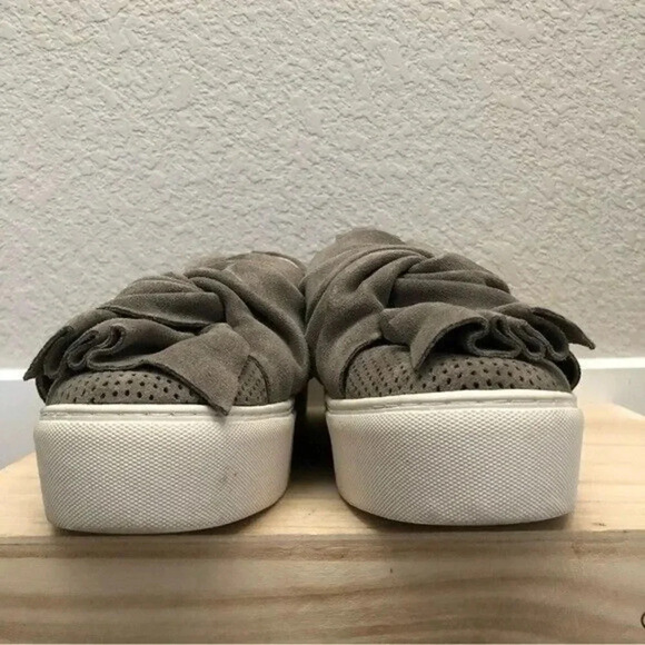 Kenneth Cole Reaction Ale Day 2 Brown Platform Sneakers 10 - Picture 6 of 7